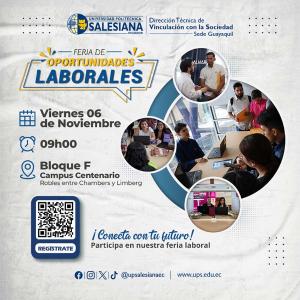Afiche de la Feria de Oportunidades Laborales 2026